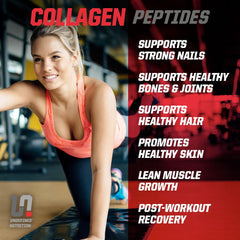 Unflavoured collagen peptides taste test in a cup