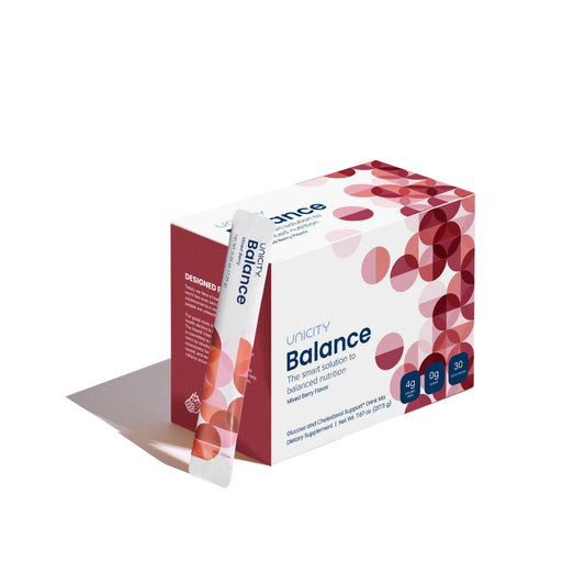 Box of Unicity Balance Mixed Berry Stick Packs (30 count)