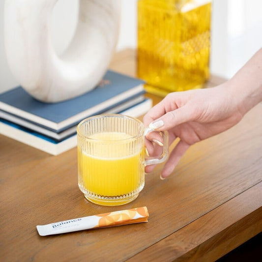 Prepared Balance Natural Orange sachet for mixing
