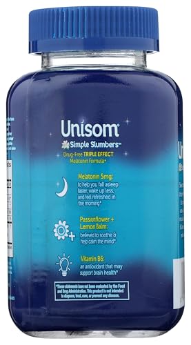 Bottle with label showing 60-count and 5 mg melatonin