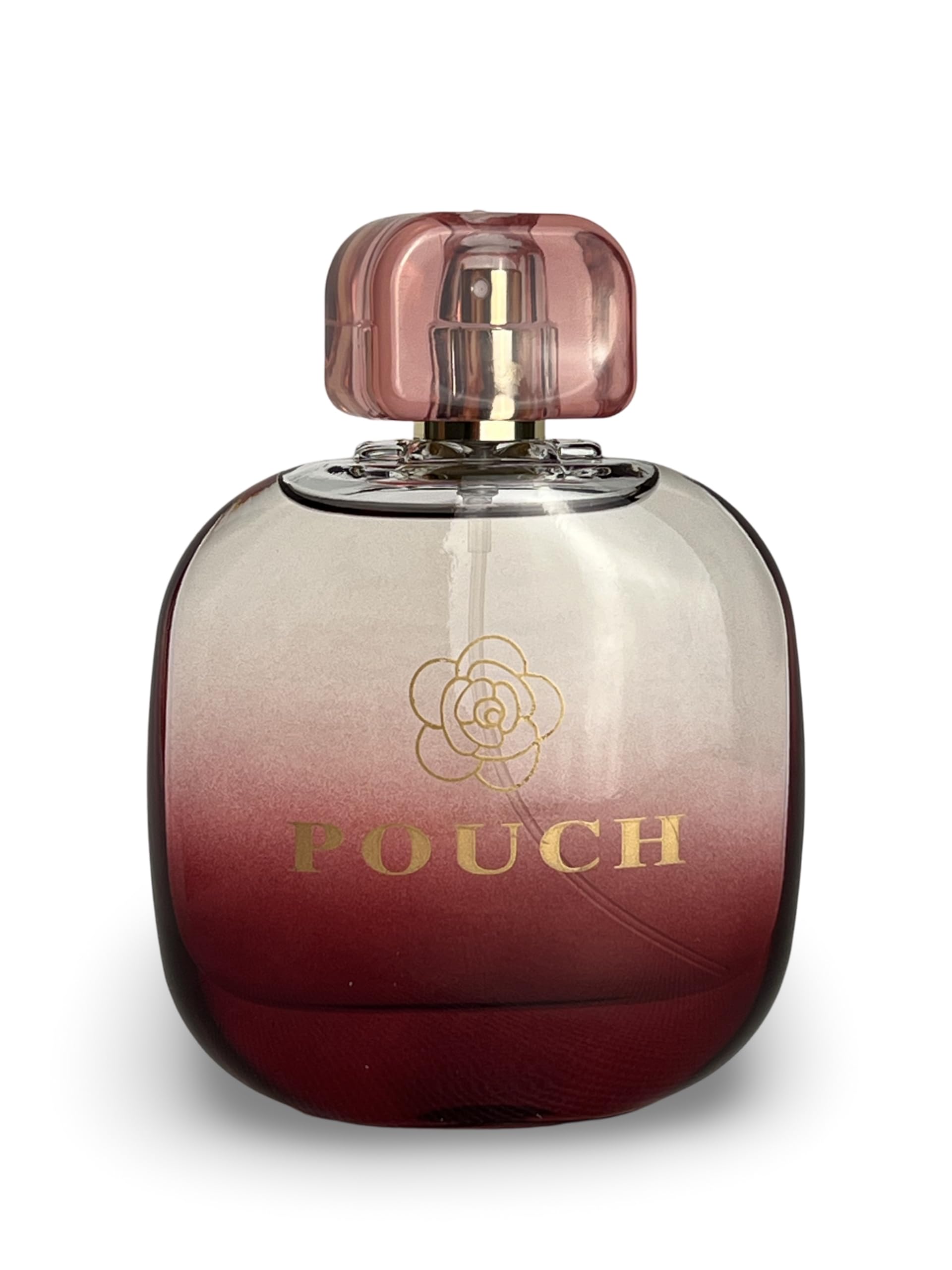 United Scents Pouch Blush Rose cap close-up emphasizing premium closure