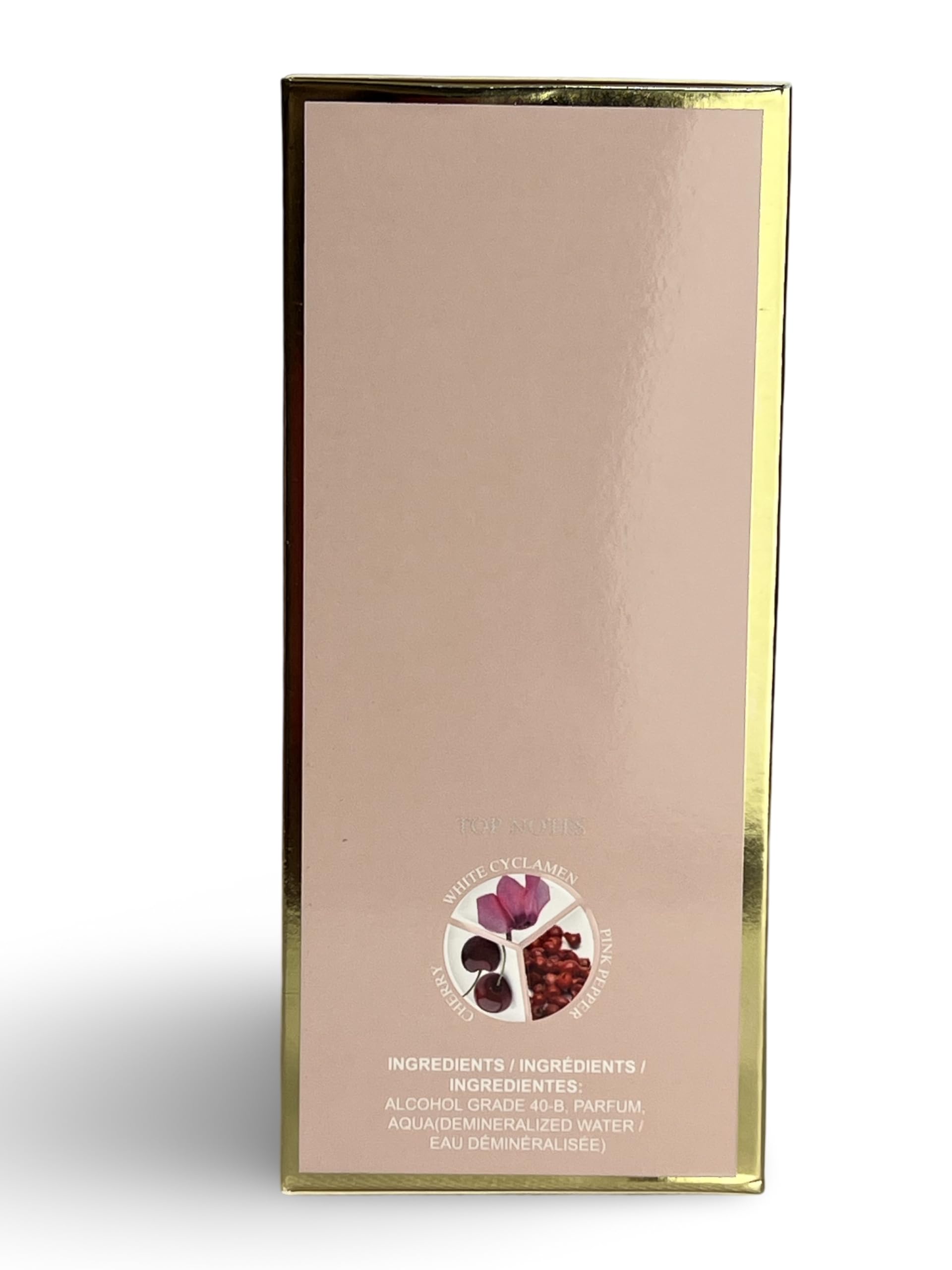 United Scents SO PLAYFUL spray action demonstrates quick, even application.