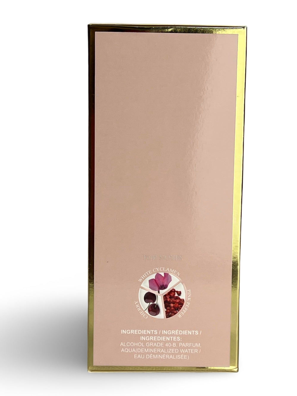 United Scents SO PLAYFUL spray action demonstrates quick, even application.