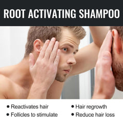 UN UNITEDTIME Root Activator hair color appears brighter after use.