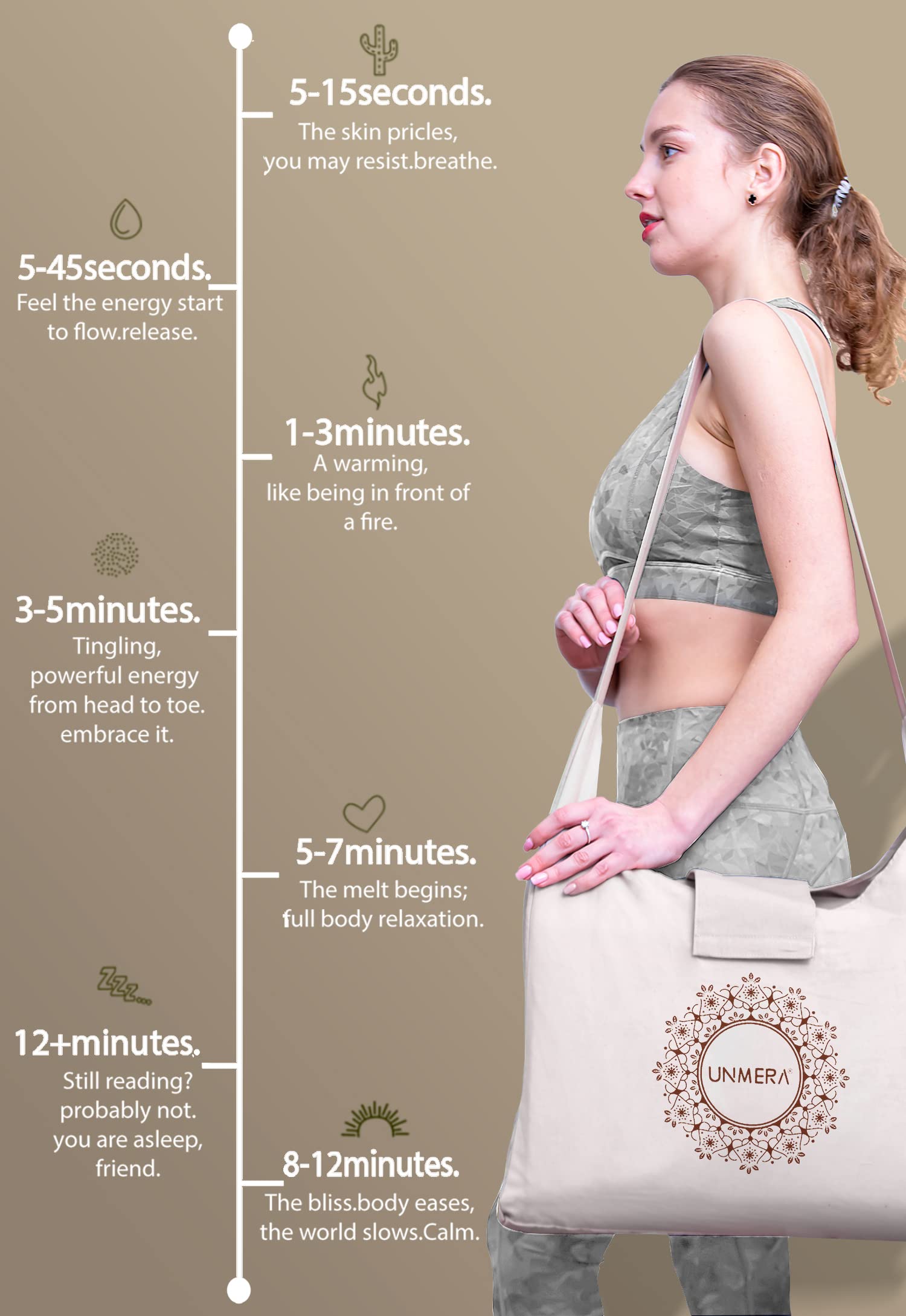 Acupressure pillow with buckwheat husk filling