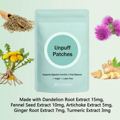 Botanical ingredients illustration: dandelion and fennel