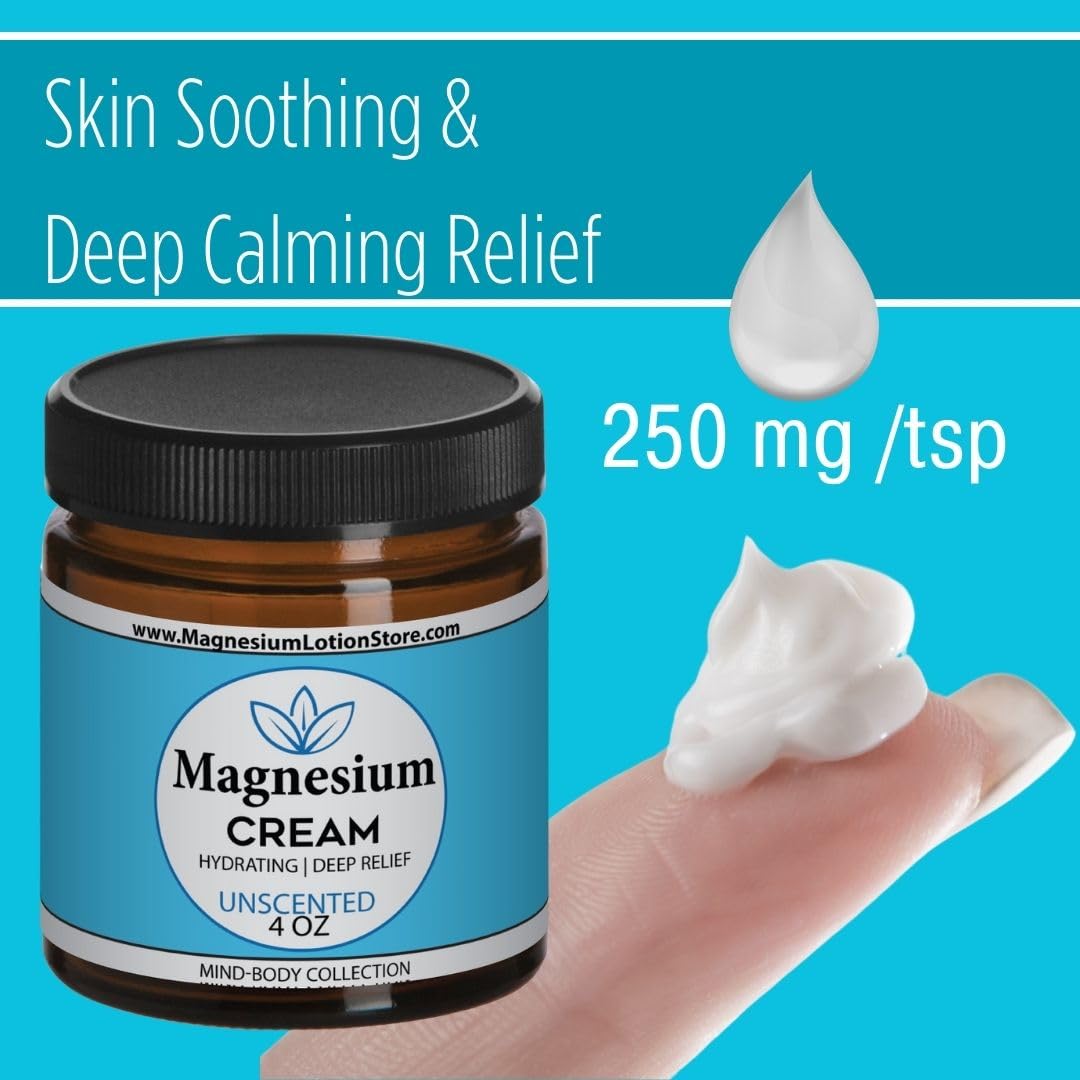 Hands massaging lotion into leg