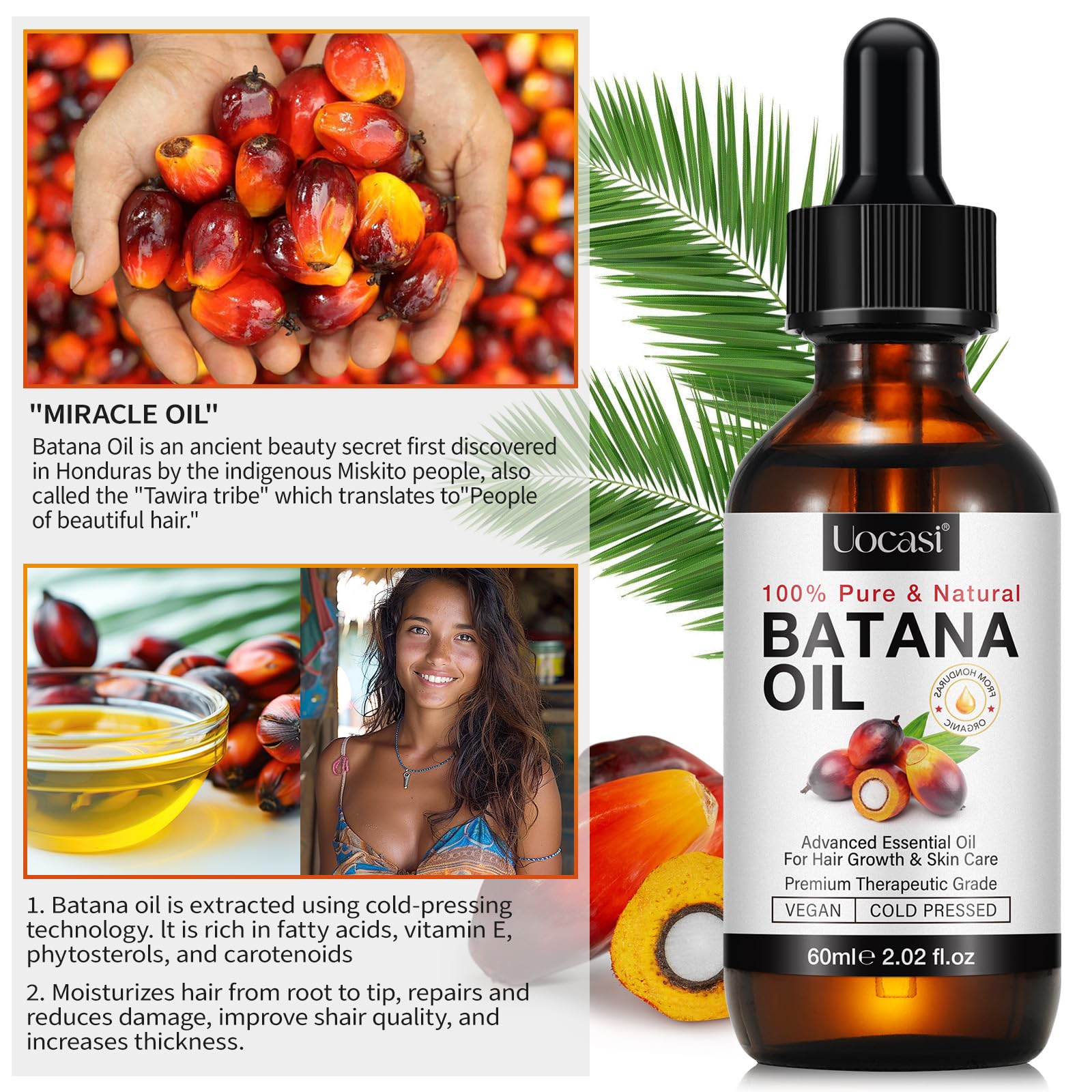 Two-pack Batana oil setup emphasizing value and ongoing care.
