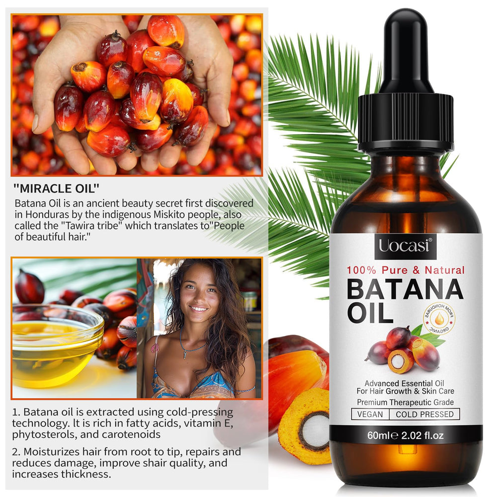 Two-pack Batana oil setup emphasizing value and ongoing care.