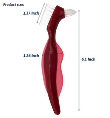 Large contoured handle for easy grip with wet hands