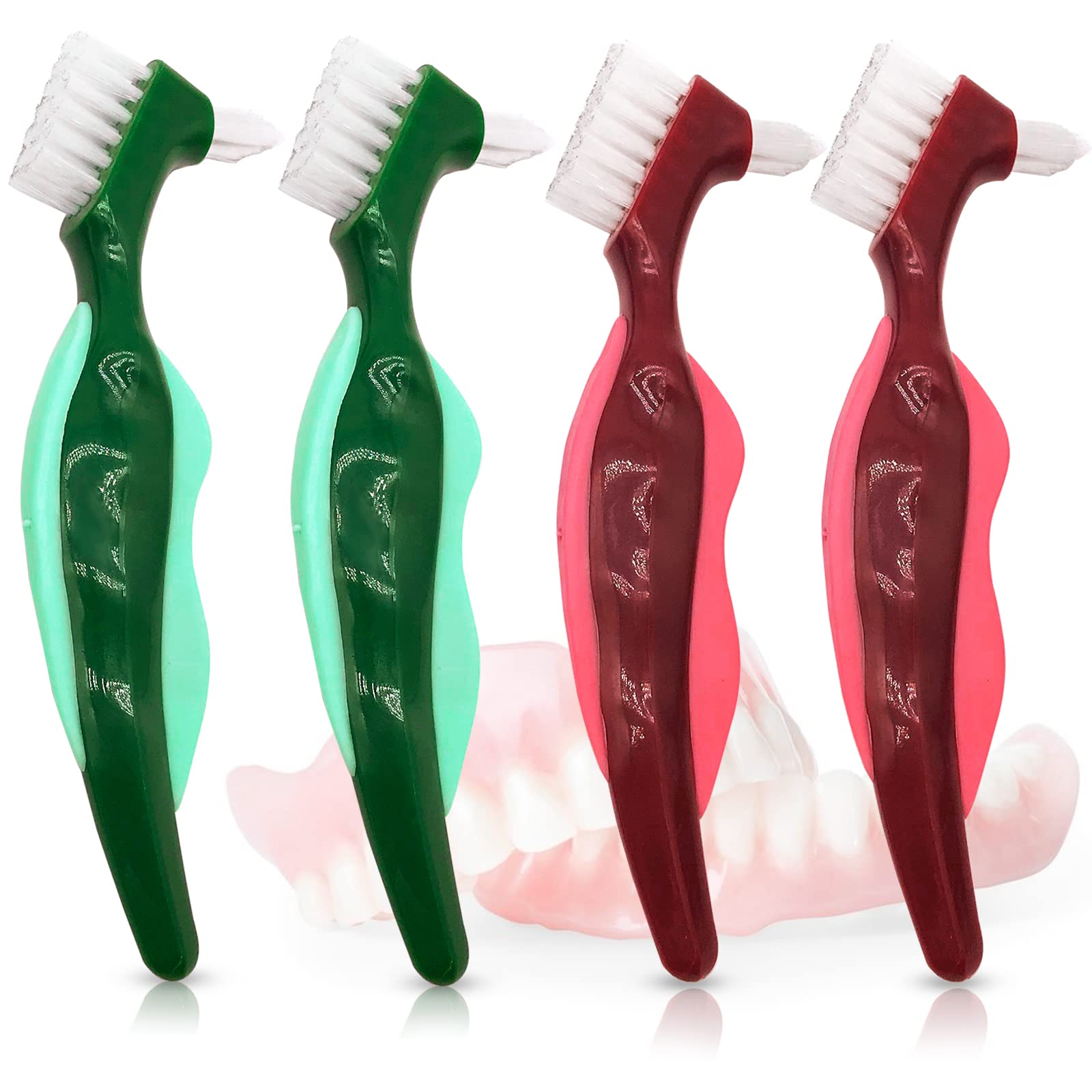 Uouovo denture brush packaging and set