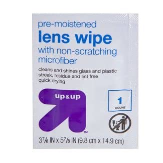 Non-scratching, streak-free clean on glasses