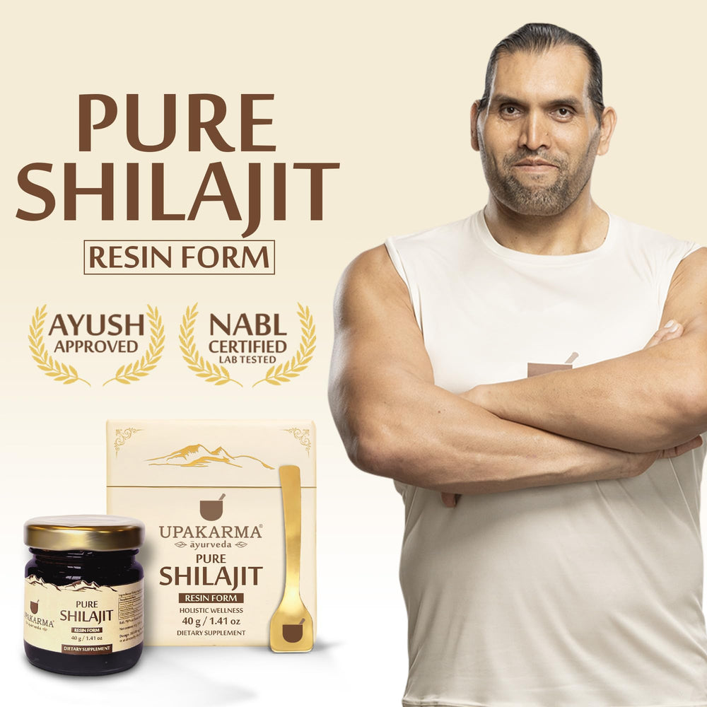 Wellness lifestyle image featuring Shilajit