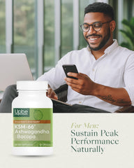 Men's energy, focus, and performance enhanced by Upbe Ashwagandha