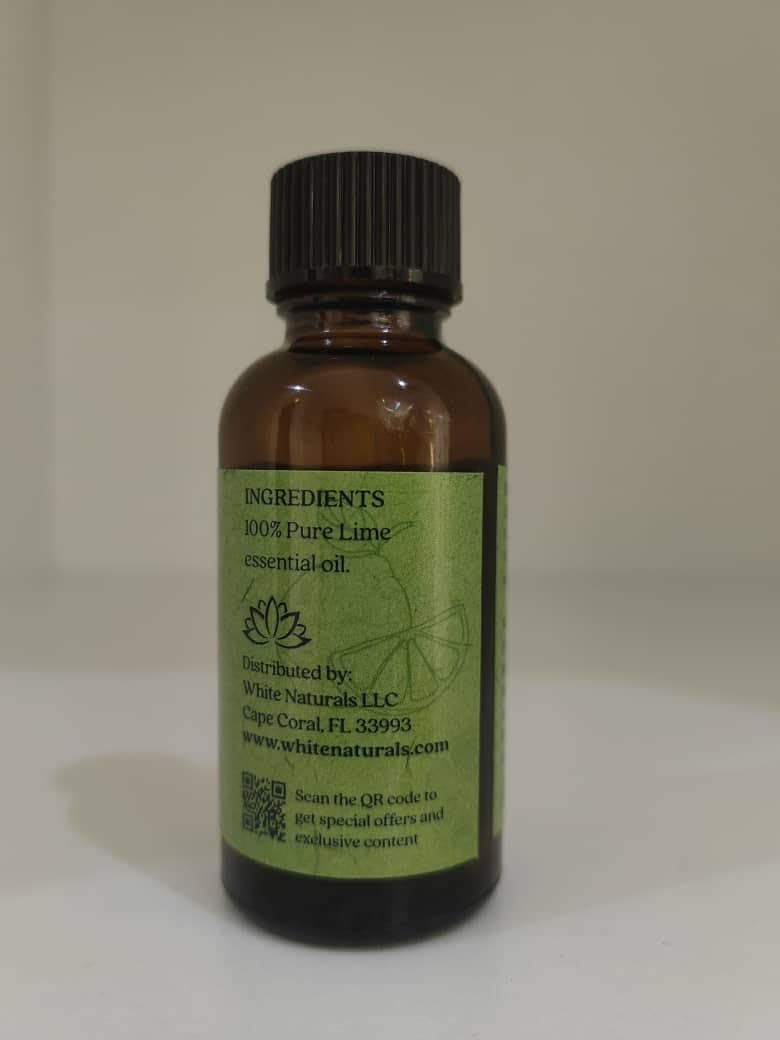 Fresh citrus lime aroma representing Lime Essential Oil