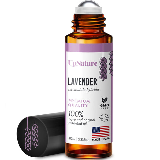 UpNature Lavender Essential Oil Roll-On bottle