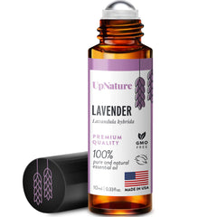 UpNature Lavender Essential Oil Roll-On bottle