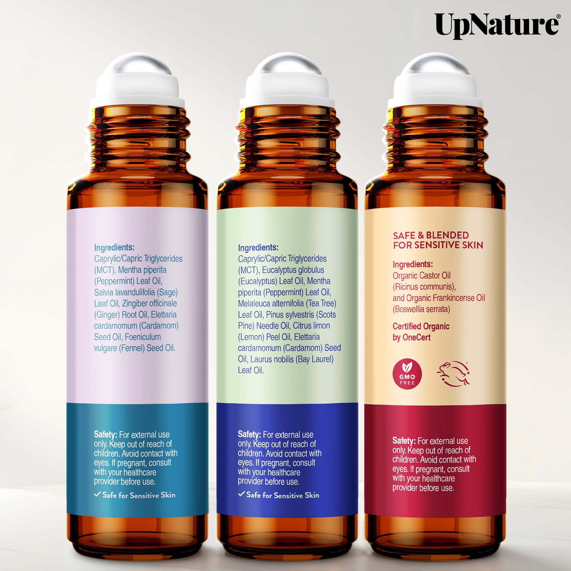 Paraben- and sulfate-free UpNature natural formula roll-ons