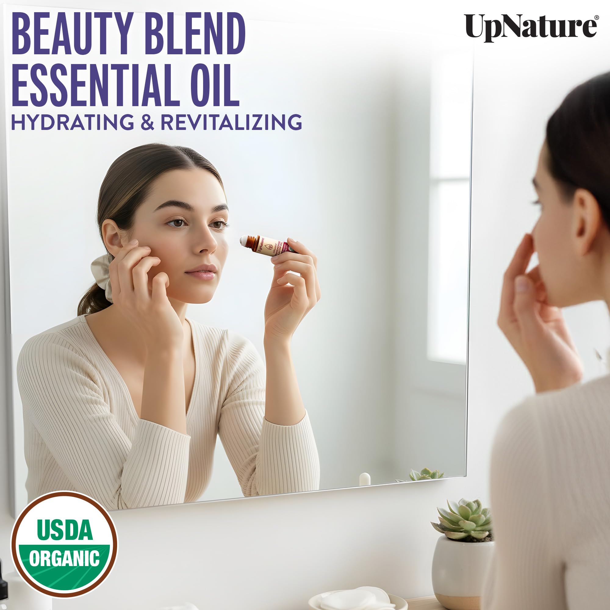 UpNature stocking stuffer gifts featuring three natural roll-ons