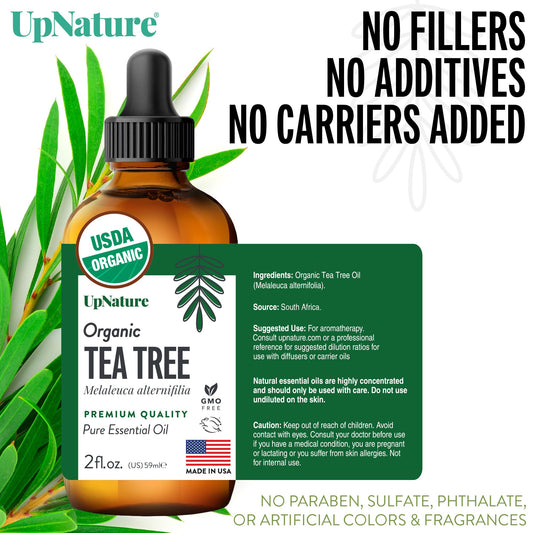 UpNature Tea Tree Oil packaging