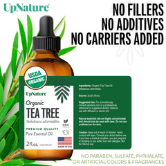UpNature Tea Tree Oil packaging