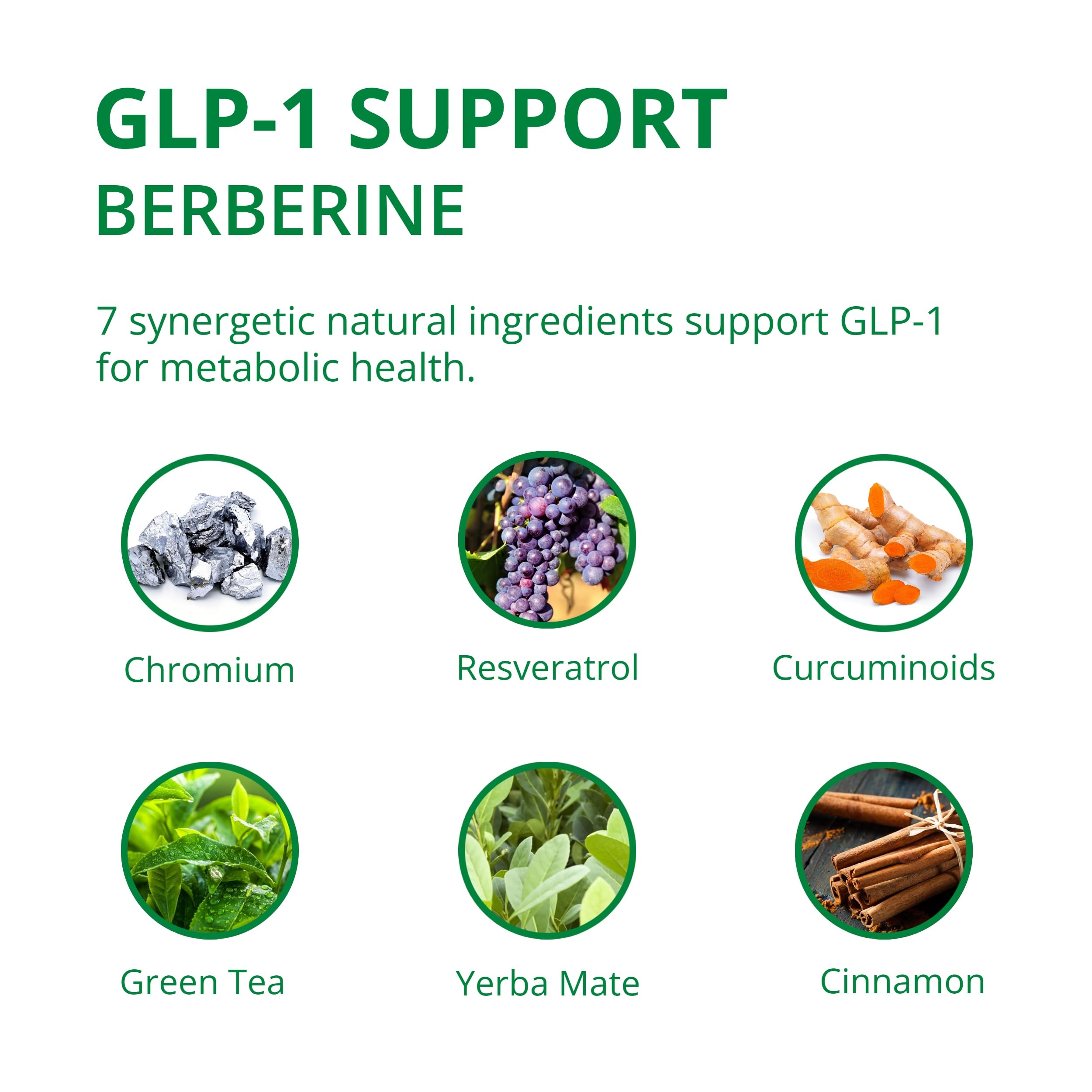 Graphic showing liposome delivery system for berberine with ingredients