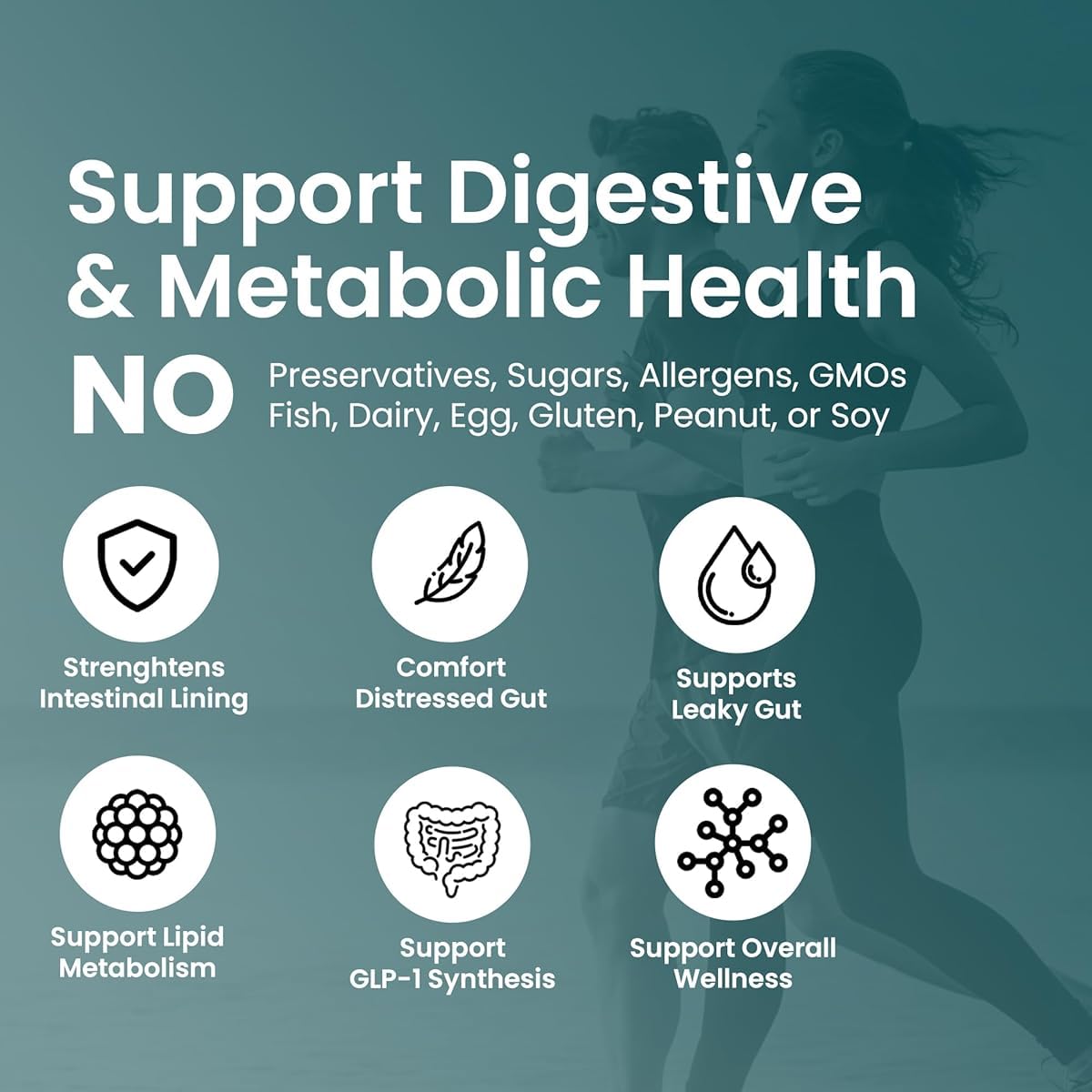 60-capsule bottle of UpNourish Probiotics packaging