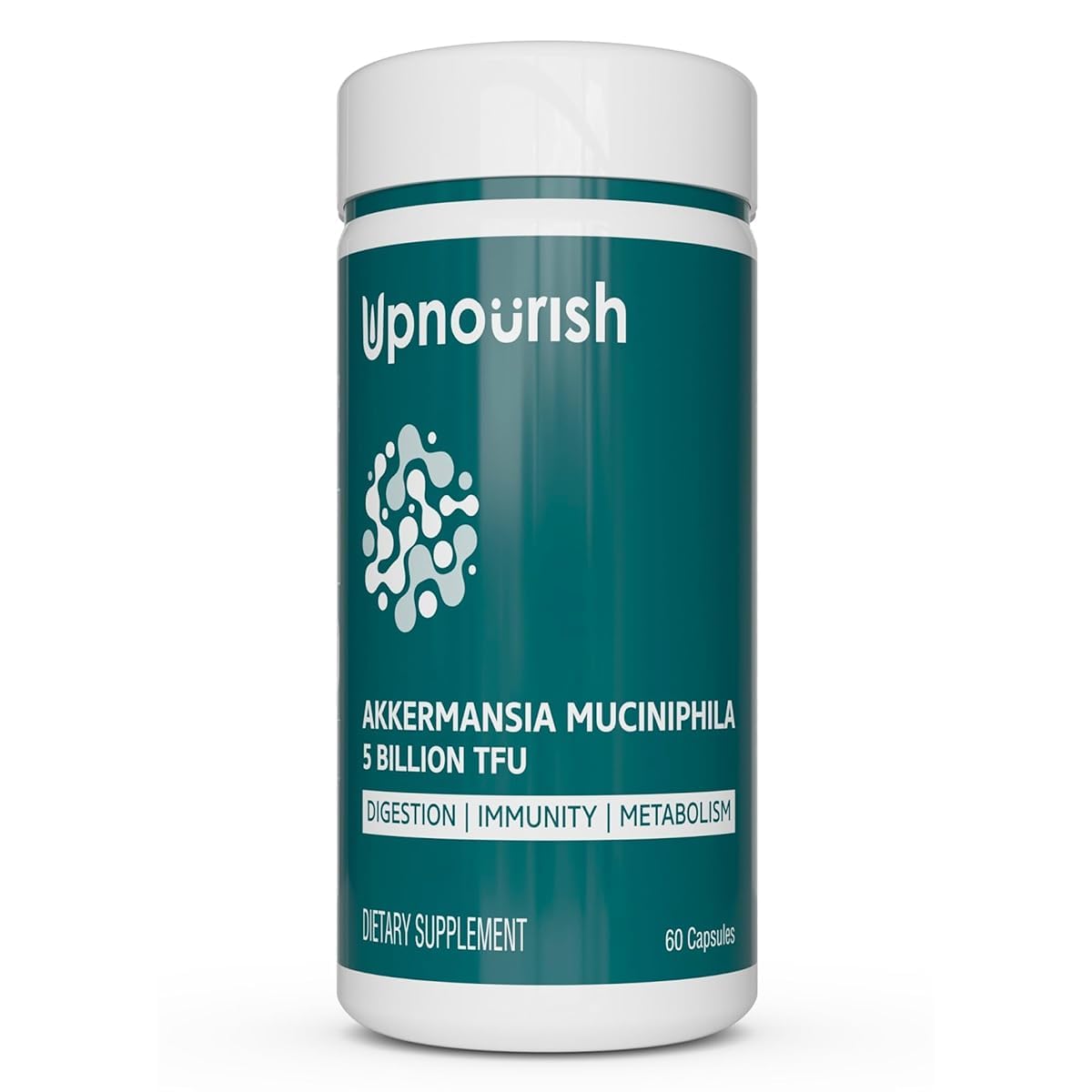 UpNourish Probiotics bottle and label