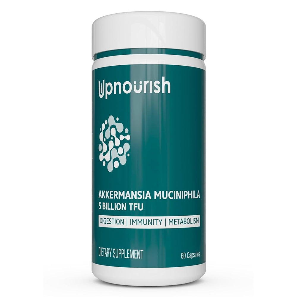 UpNourish Probiotics bottle and label