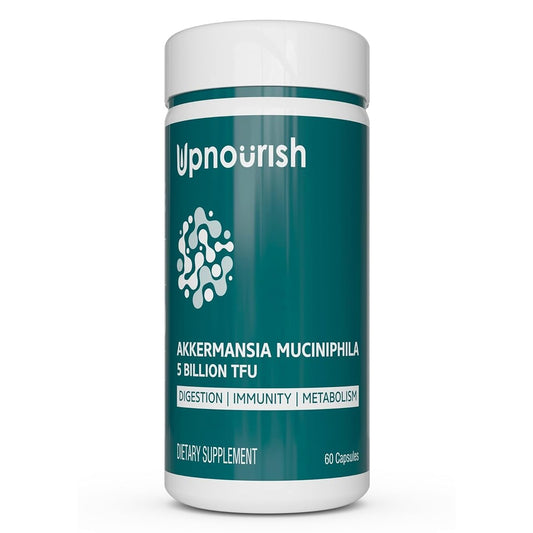 UpNourish Probiotics bottle and label
