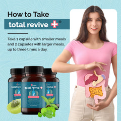 Concept image representing gut health and digestion