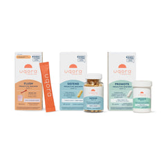 Uqora Complete Regimen 3-part bundle display