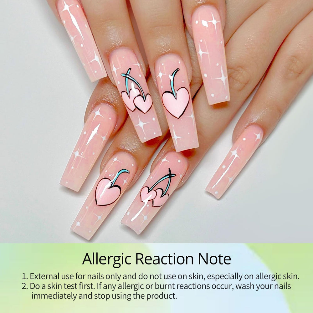 UR SUGAR Pink neon extension gel for playful nail art and bold accents.