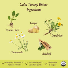 Certified Organic seal and natural herbs displayed on bottle