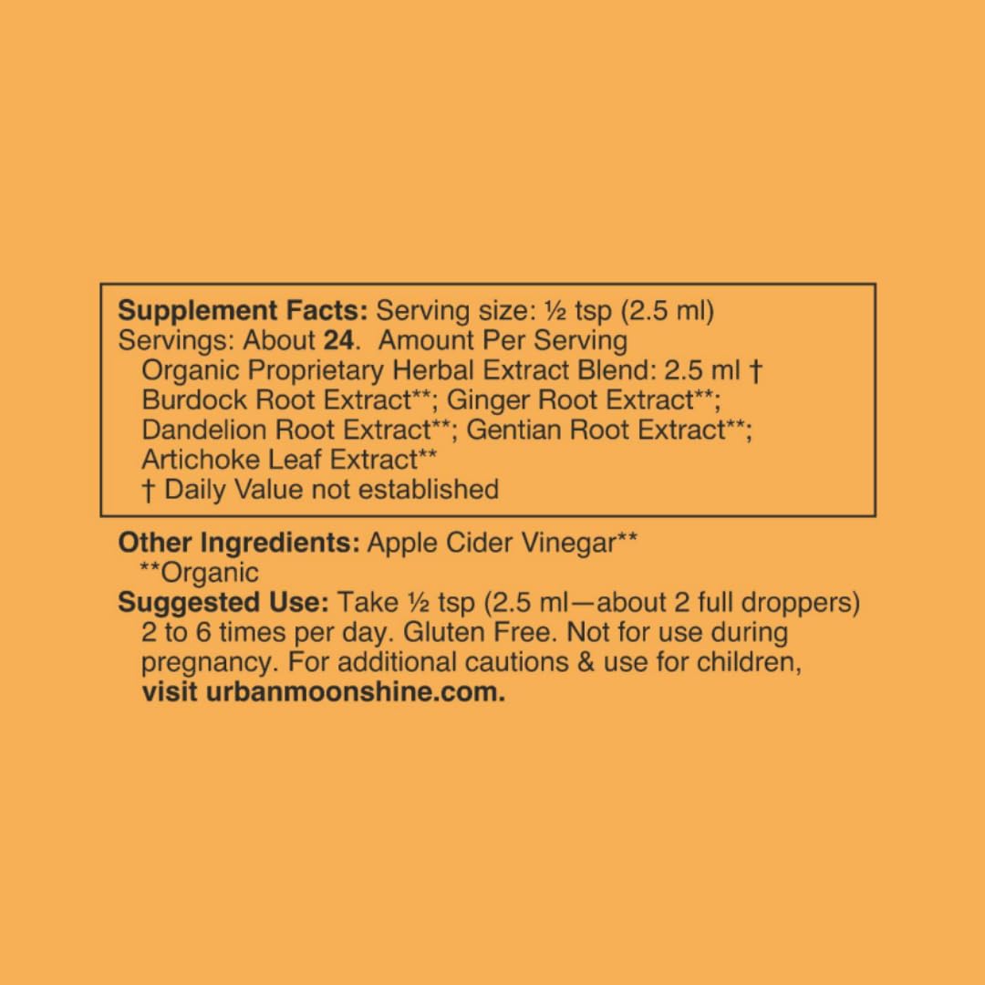 Serving size 2.5 ml and 24 servings per bottle