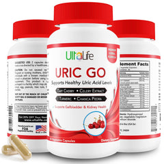 URIC GO Uric Acid Cleanse bottle and label