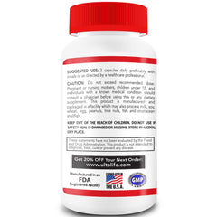 60-count URIC GO bottle on white background