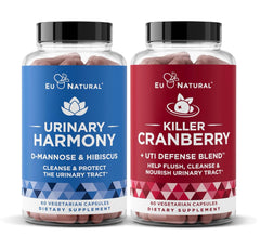 Urinary Harmony + Killer Cranberry bundle packaging
