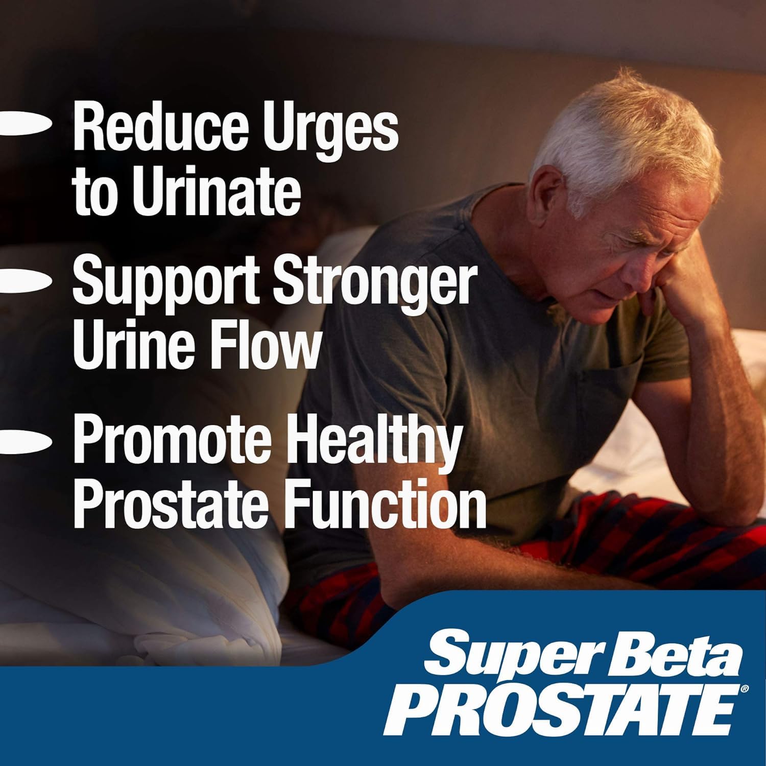 Illustration depicting urinary health and sleep benefits