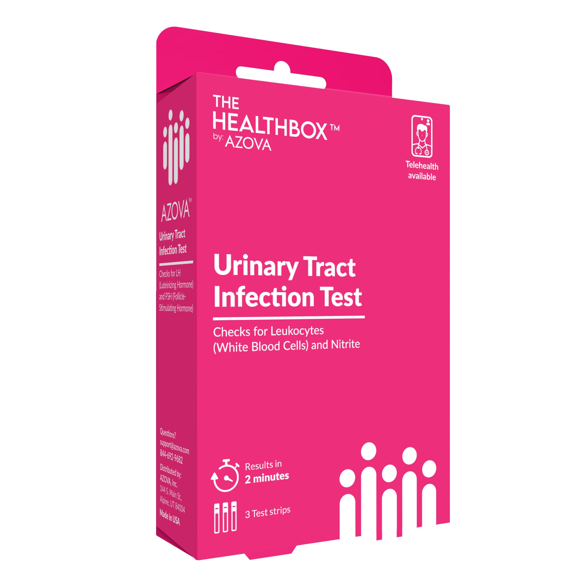 Urinary Health Test Strips kit cover