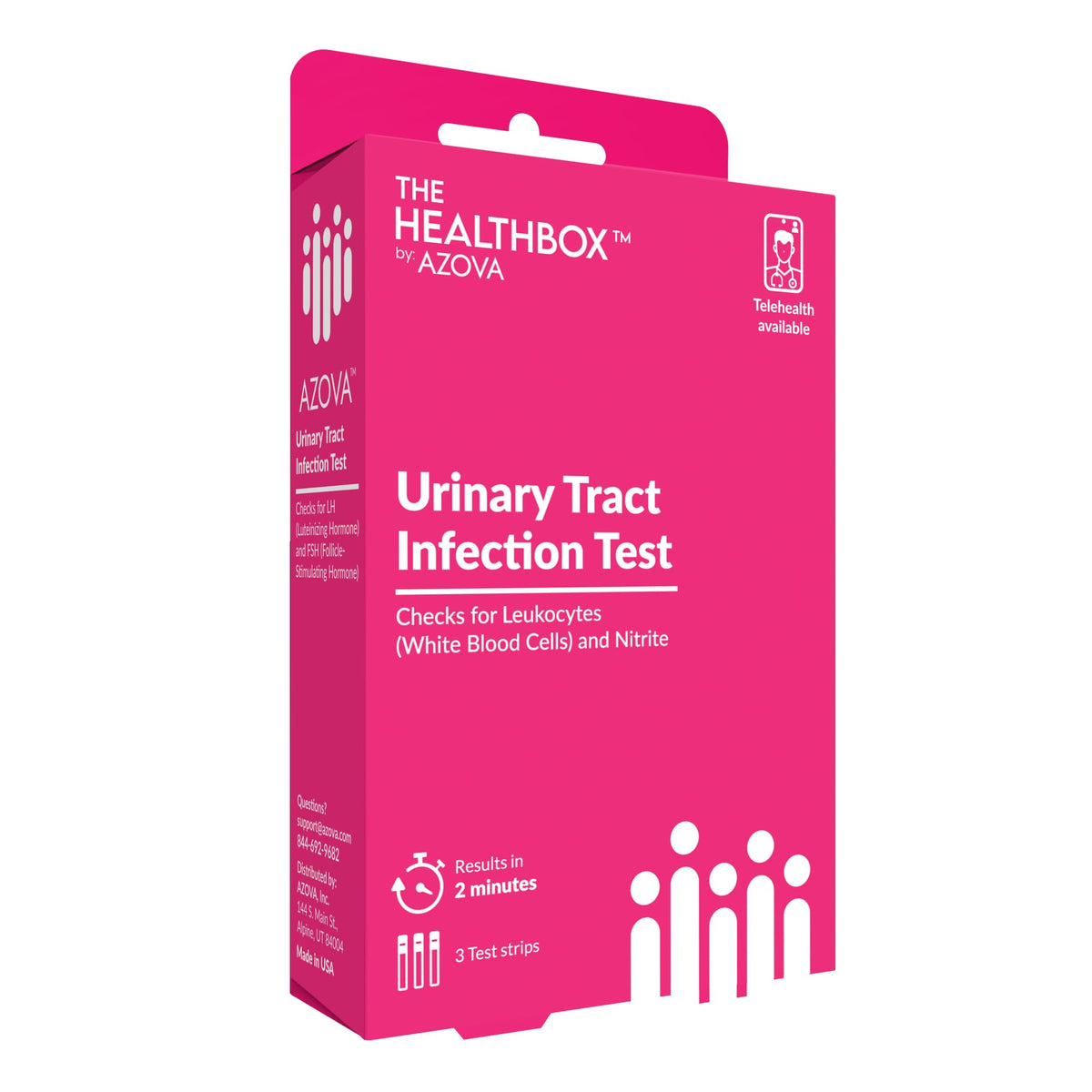 Urinary Health Test Strips kit cover