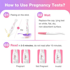 How to dip the test strip into urine
