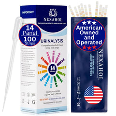 Urine test strips 14-parameter – front view