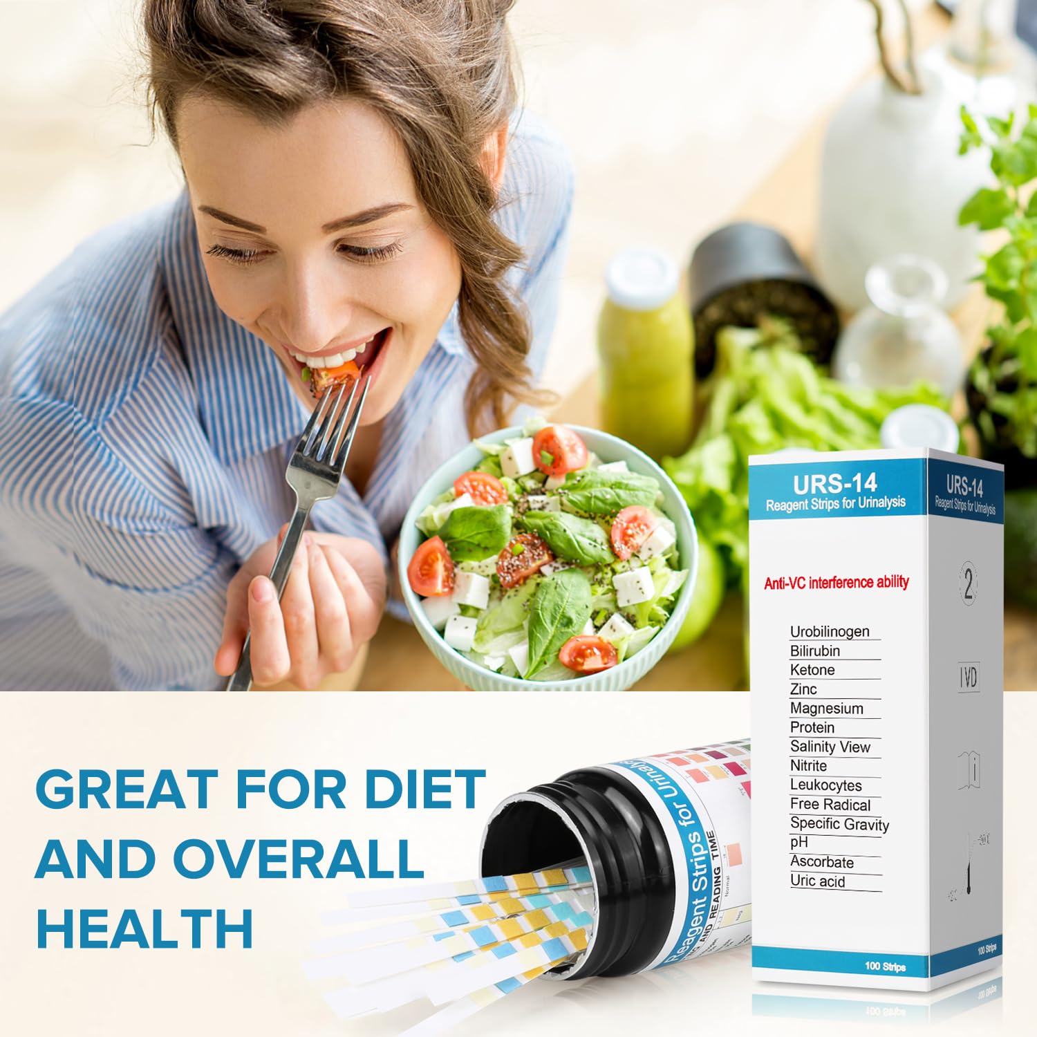 Individually sealed test strips for extended freshness
