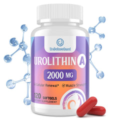 UroDefenseGuard Urolithin A 2000mg bottle label
