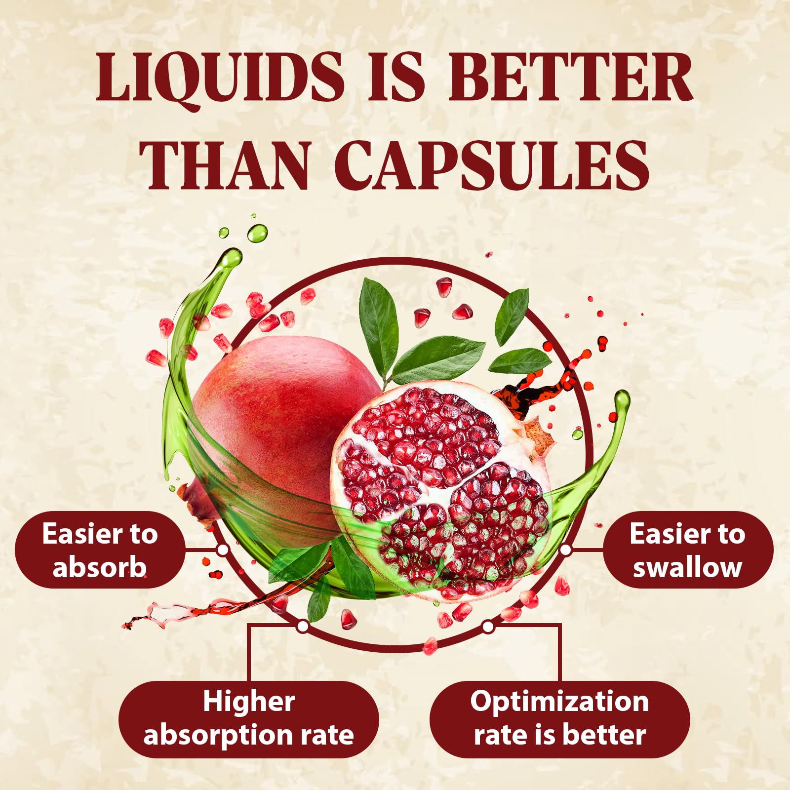 Dual-source Urolithin A with pomegranate extract