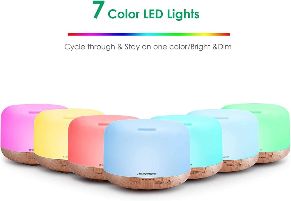 Lifestyle image of URPOWER 500ml diffuser in home/office