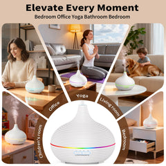 URPOWER diffuser easy maintenance with simple cleaning for consistent performance.