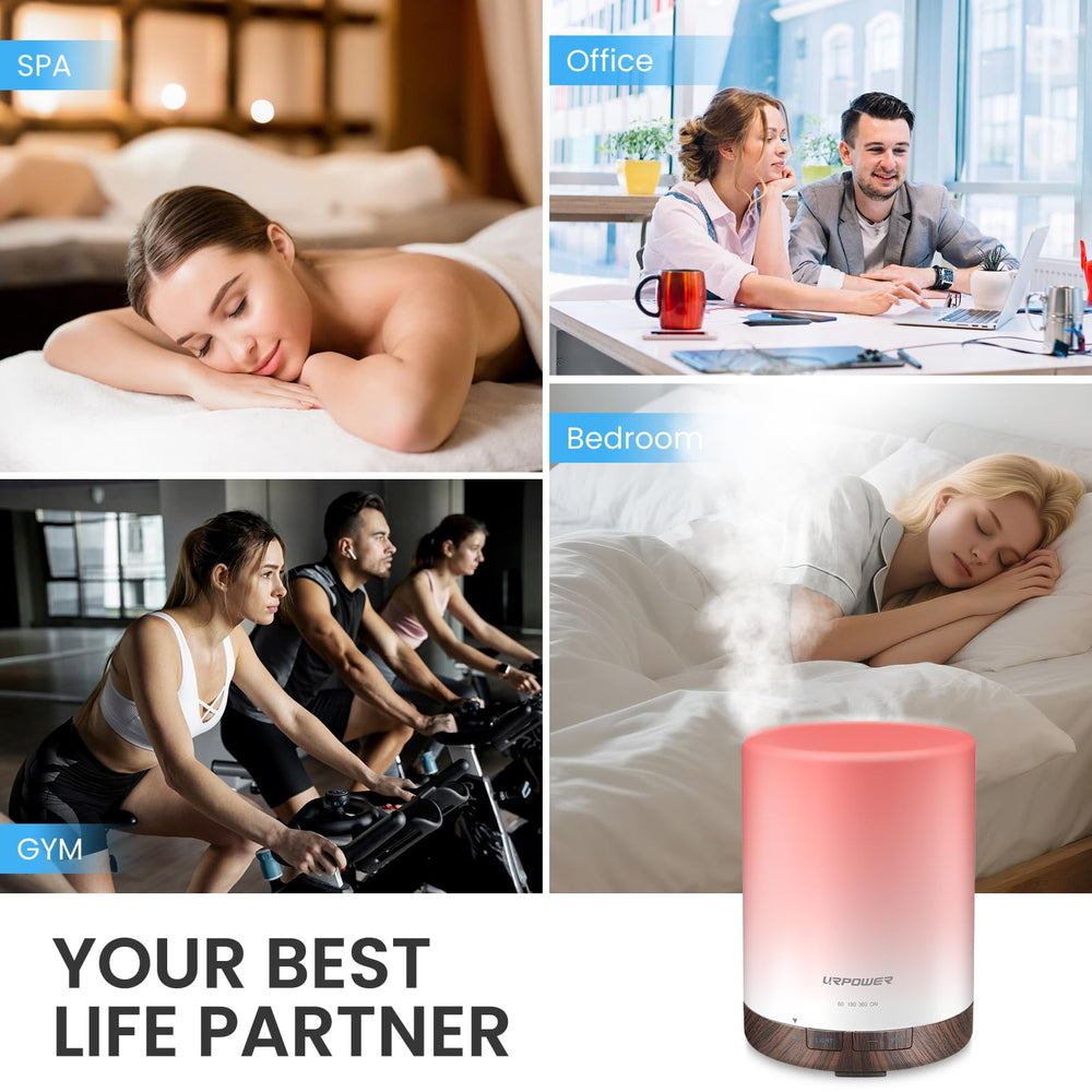 Gift-ready URPOWER diffuser with stylish packaging