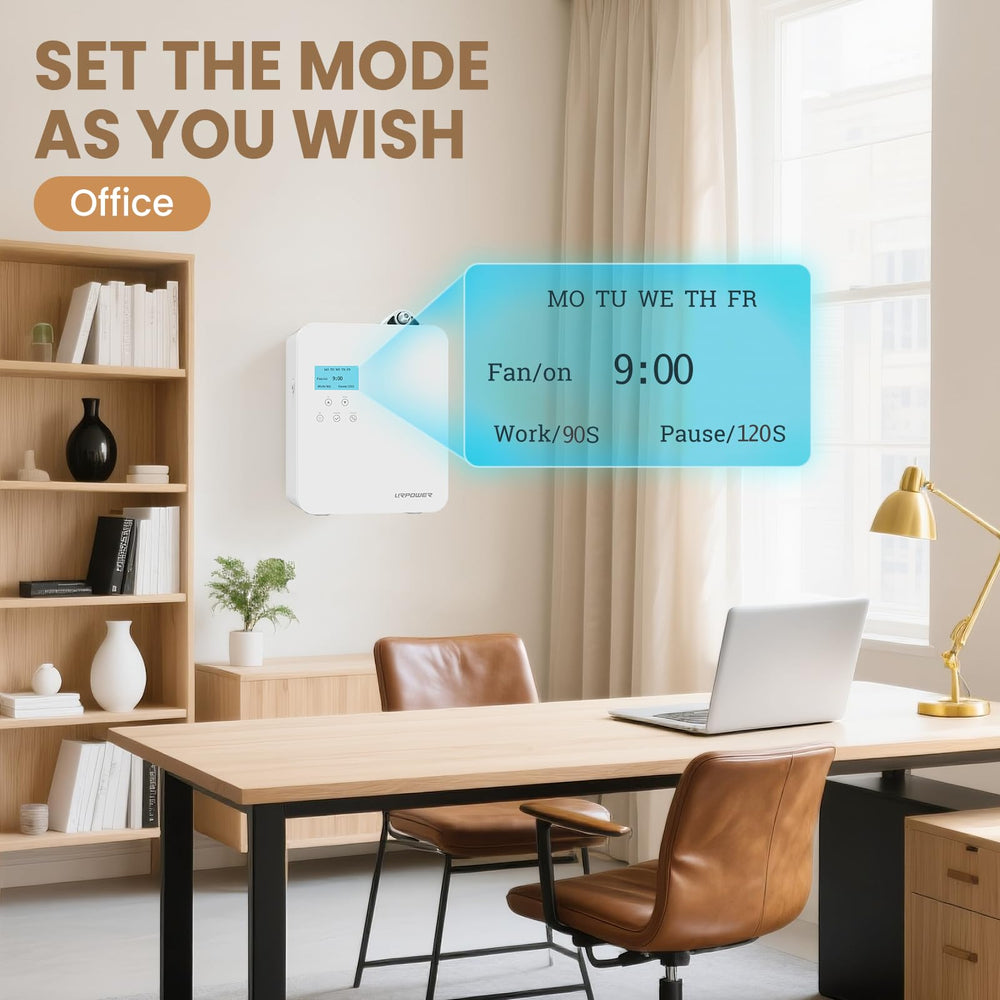 URPOWER diffuser in use diffusing aroma in a room